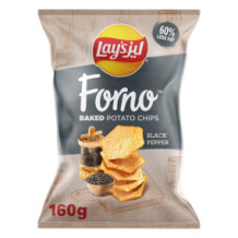 Lay's Forno Black Pepper Flavored Baked Potato Chips 160g