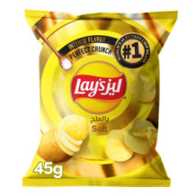 ليز شيبس بالملح 45جم