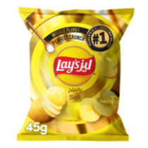 ليز شيبس بالملح 45جم