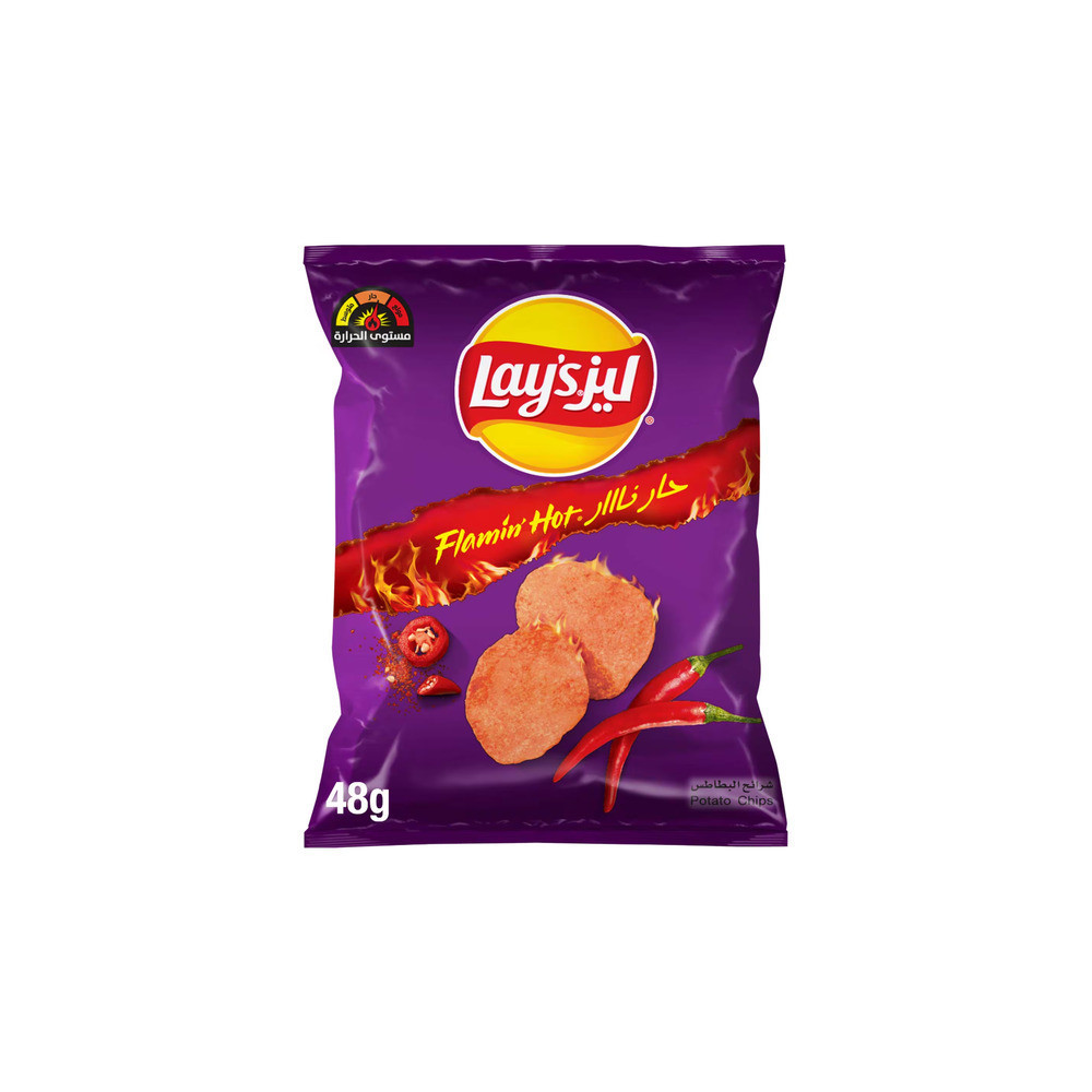 ليز شيبس سيراتشا حار نار 45جم