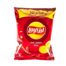 Lay's Chips Hot Pepper 25g 14 pieces