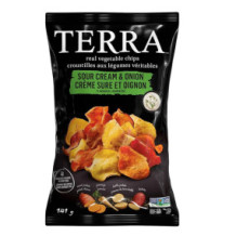 Terra slices with sour cream and onions 141 gm