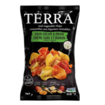 Terra slices with sour cream and onions 141 gm
