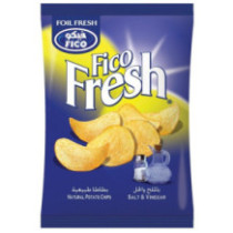 FICO Fresh Natural Potato Salt & Vinegar 80g