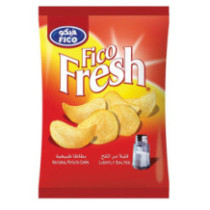 Fico Fresh Bag of Natural Potato Chips Low Salt 20g 20L Fico