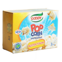 GOODY MICROWAVE POPCORN BUTTER FLAVOR-255gm
