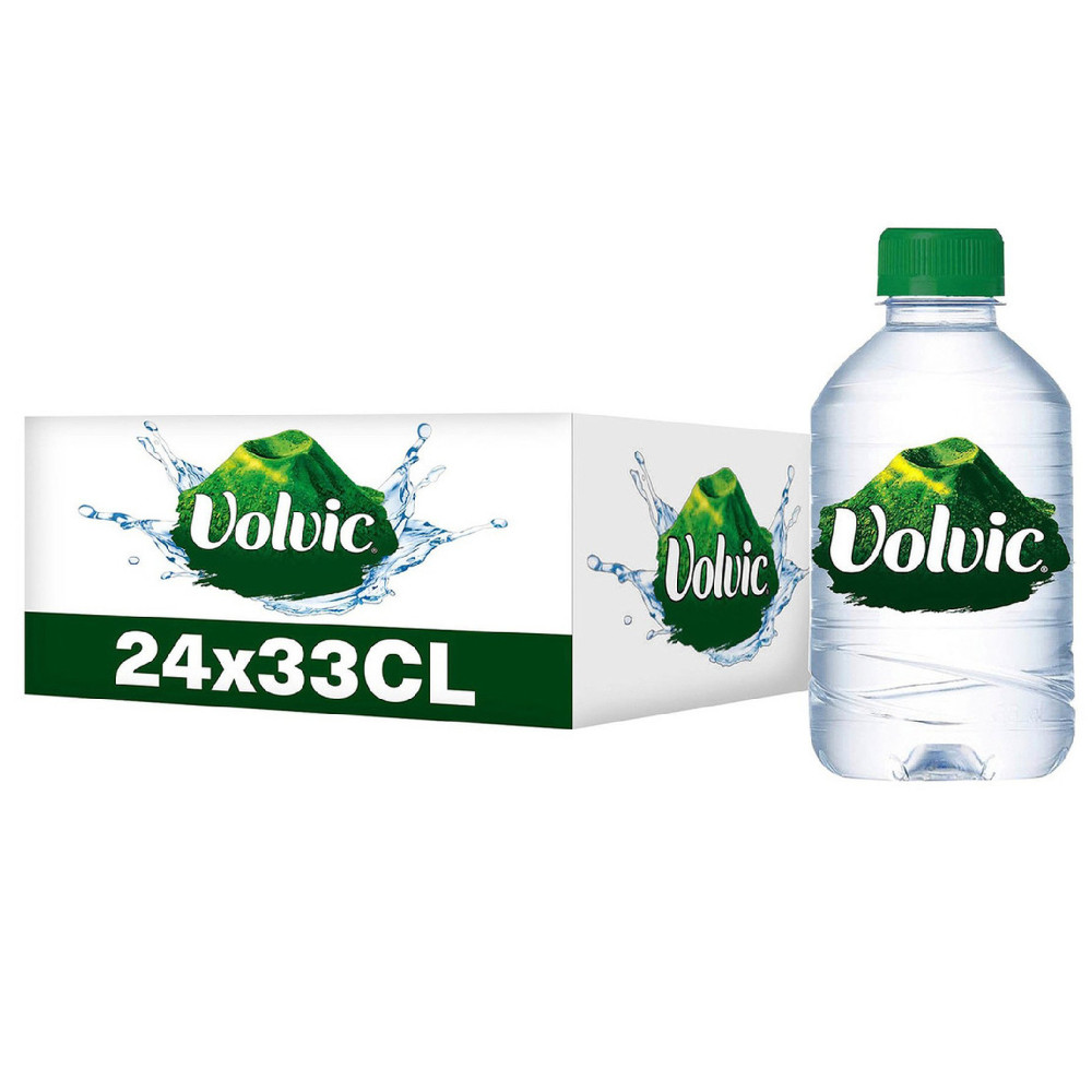 Volvic Natural Mineral Water 330 ml 20+4