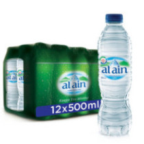 Al Ain, Drinking water, Pack of 12 bottles x 500 ml