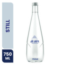 AL AIN WATER MINERAL STILL GLASS BOTTLE 750 ML