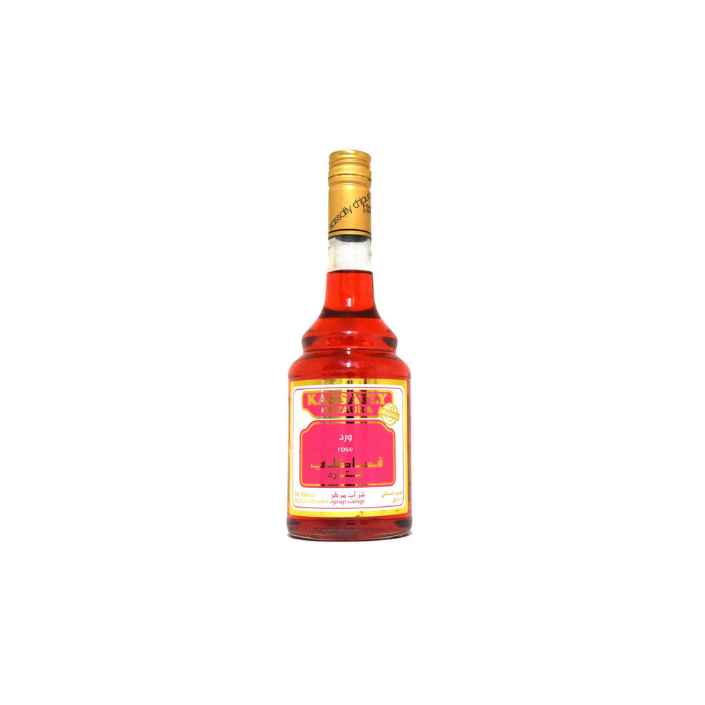 Rose Syrup (600 ml) Glass Bottle of Chtoura