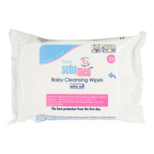 Sebamed Extra Soft Baby Cleansing Wipes White 25 Wipes