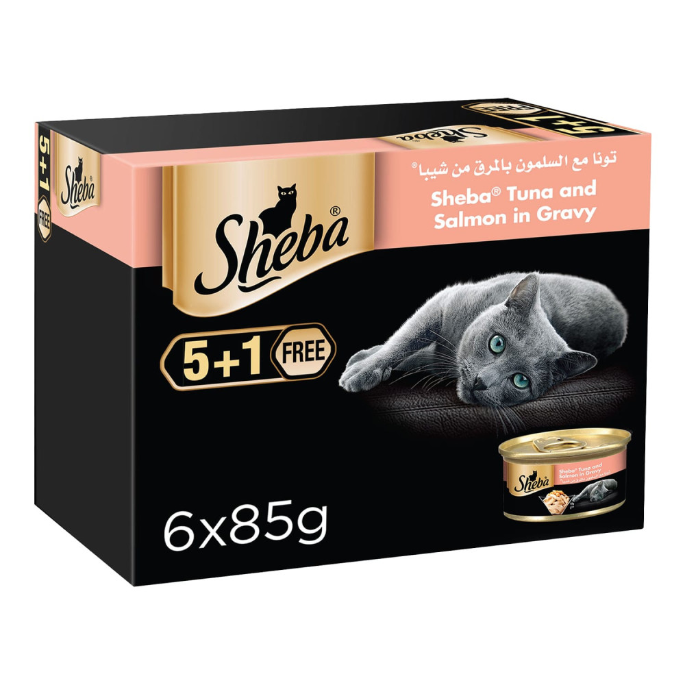 Sheba Cat Food 85 Grams 6 Pieces 85 Gm