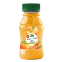 Nada, Orange & Carrot Juice Without Sugar 200 ml