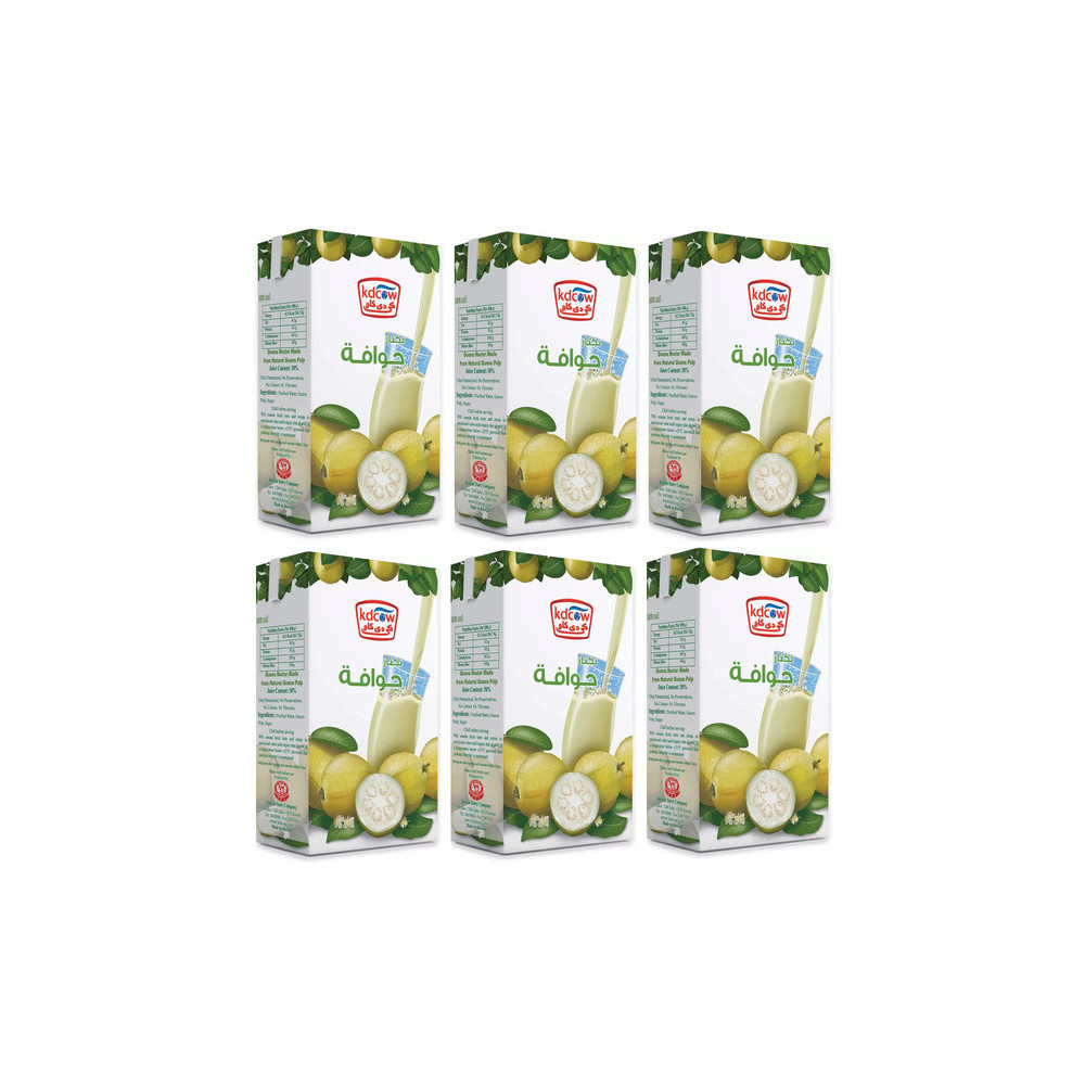 KD Kao, Guava Juice 250 Ml 6 Pieces