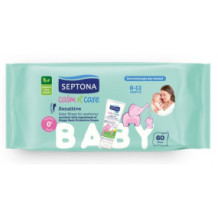 SEPTONA BABY WIPES SENSITIVE 60 PIECES