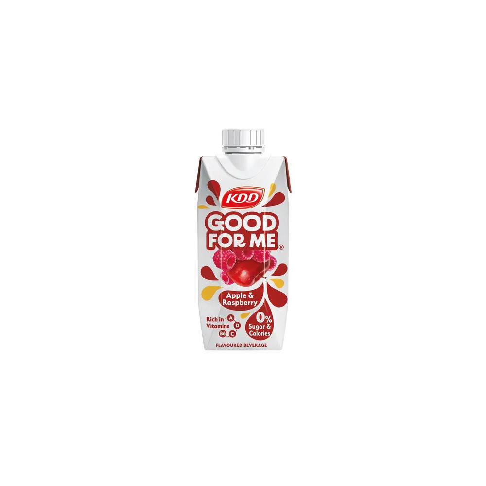 KDD, Apple & Raspberry Flavored Syrup 250 ml