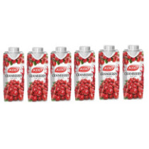 KDD, Cranberry Nectar, 6 250 ml