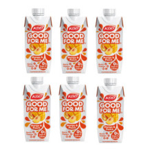KDD, Mango & Peach Flavored Syrup 6 250 ml Good For Me