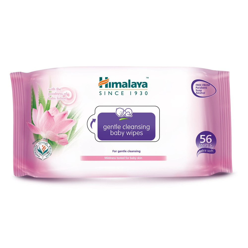 Himalaya Soothing & Protecting Baby Wipes 56's