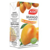 KDD, Mango Nectar With White Grapes Without Sugar 125 ml