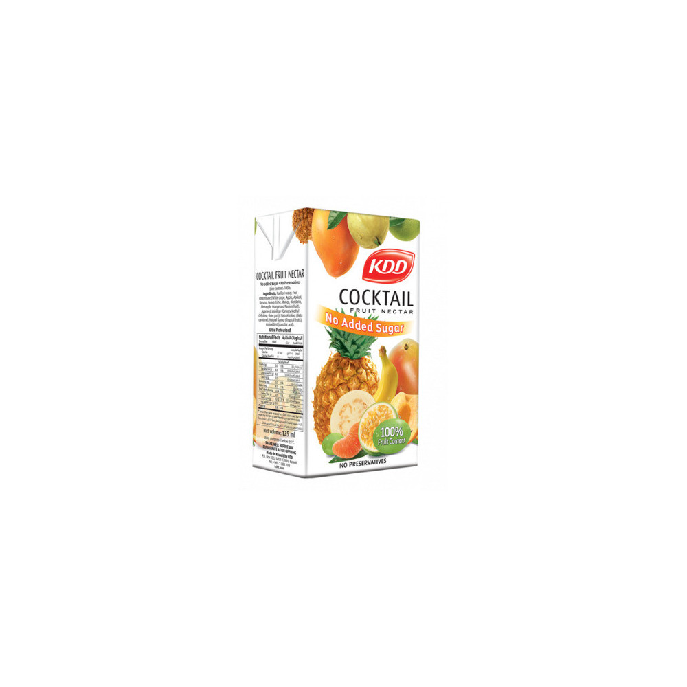 KDD, Mixed Fruit Nectar Sugar Free 125 ml