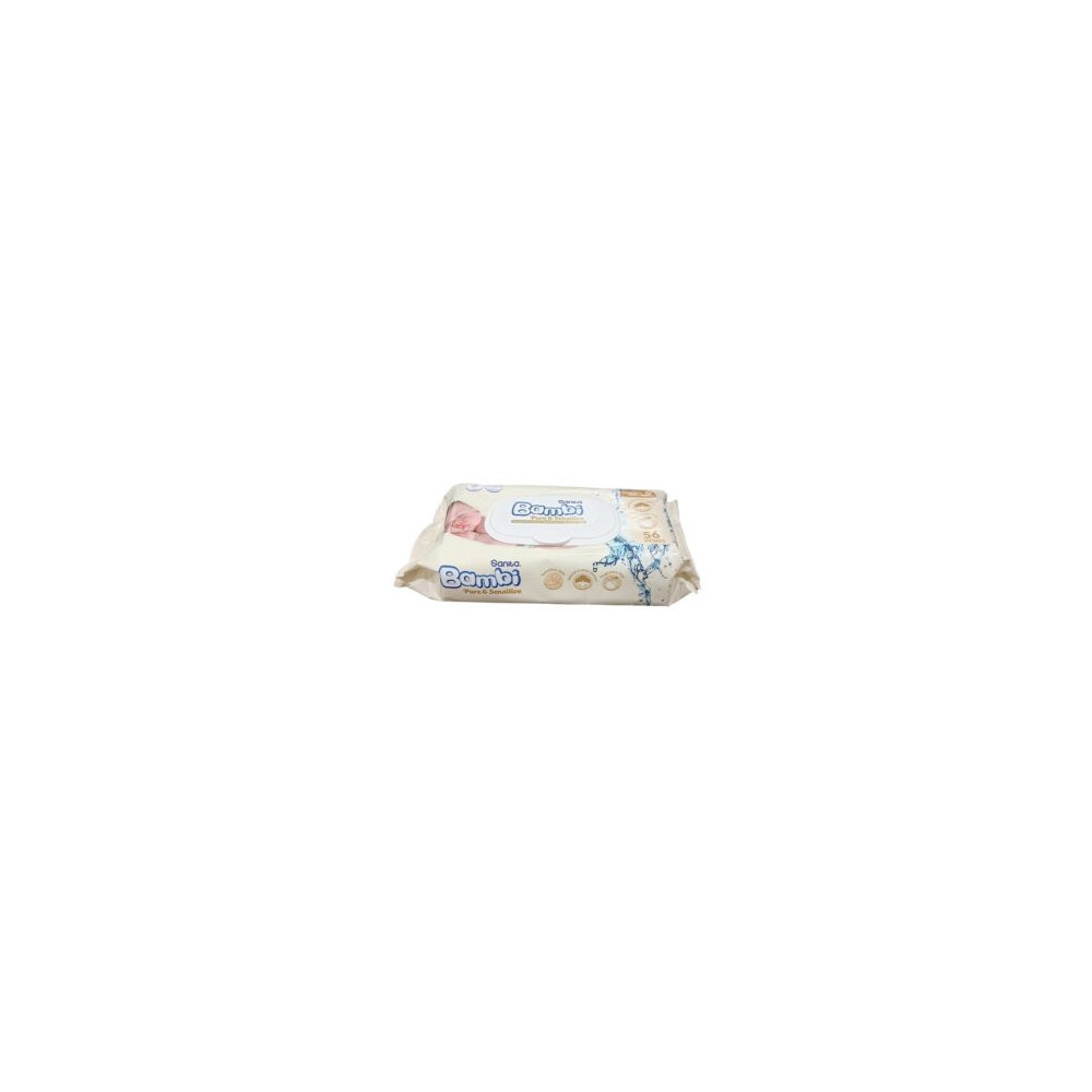 Sanita Bambi Pure & Sensitive Wipes 56 Sanita Bambi Wipes
