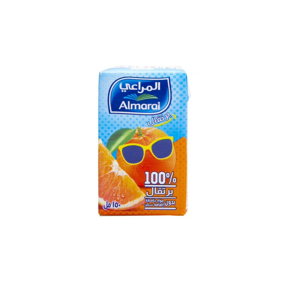 Almarai, Long Life Orange Juice 140ml Tetra Pak