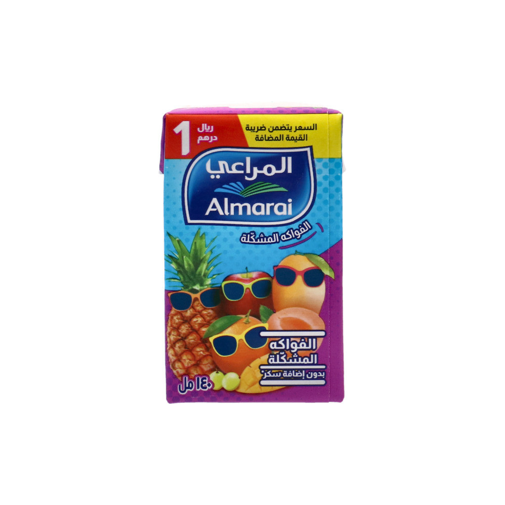 Almarai, Mixed Fruit Juice 140ml Tetra Pak