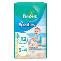 Pampers Splashers Swimming Diaper Pants, Size 3-4, 6- ...