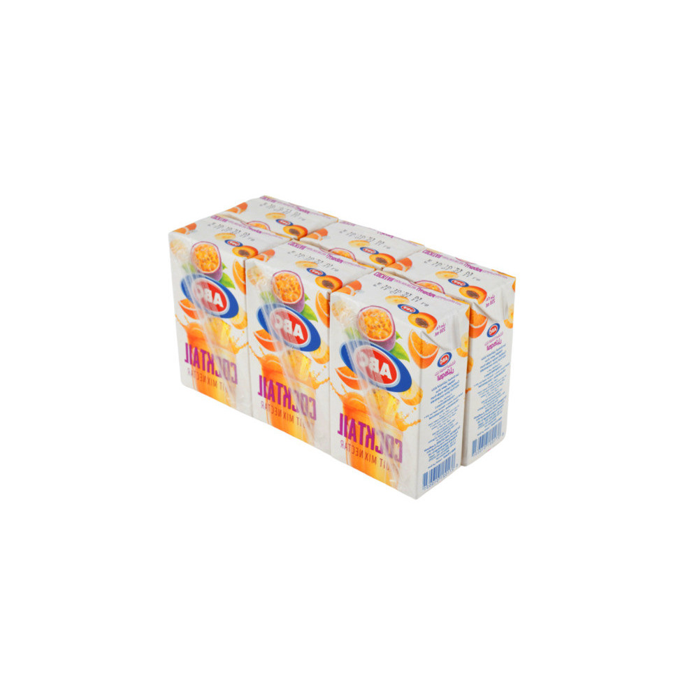 ABC, Mixed Juice 6 Pieces 250 ml
