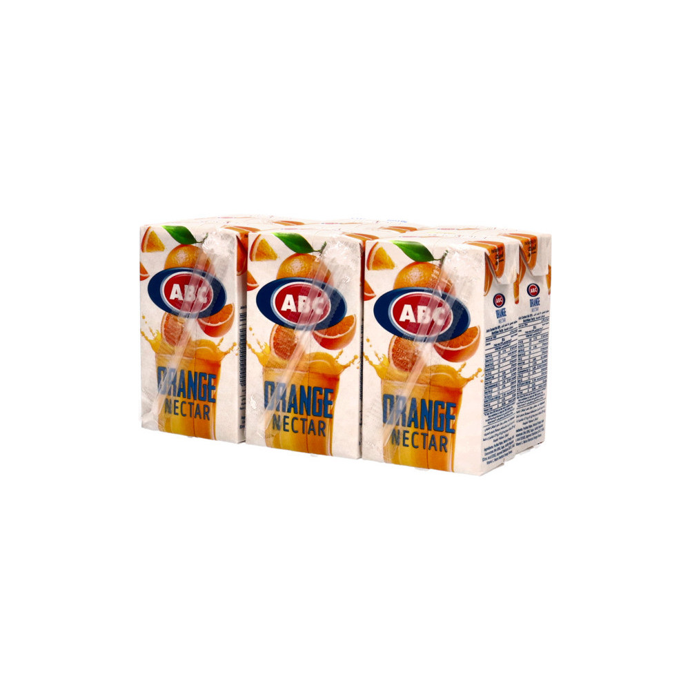 ABC, Sweetened Orange Juice 6 Pieces 250 ml Offer
