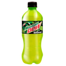 Mountain Dew Carbonated Water 500 Ml Tablets