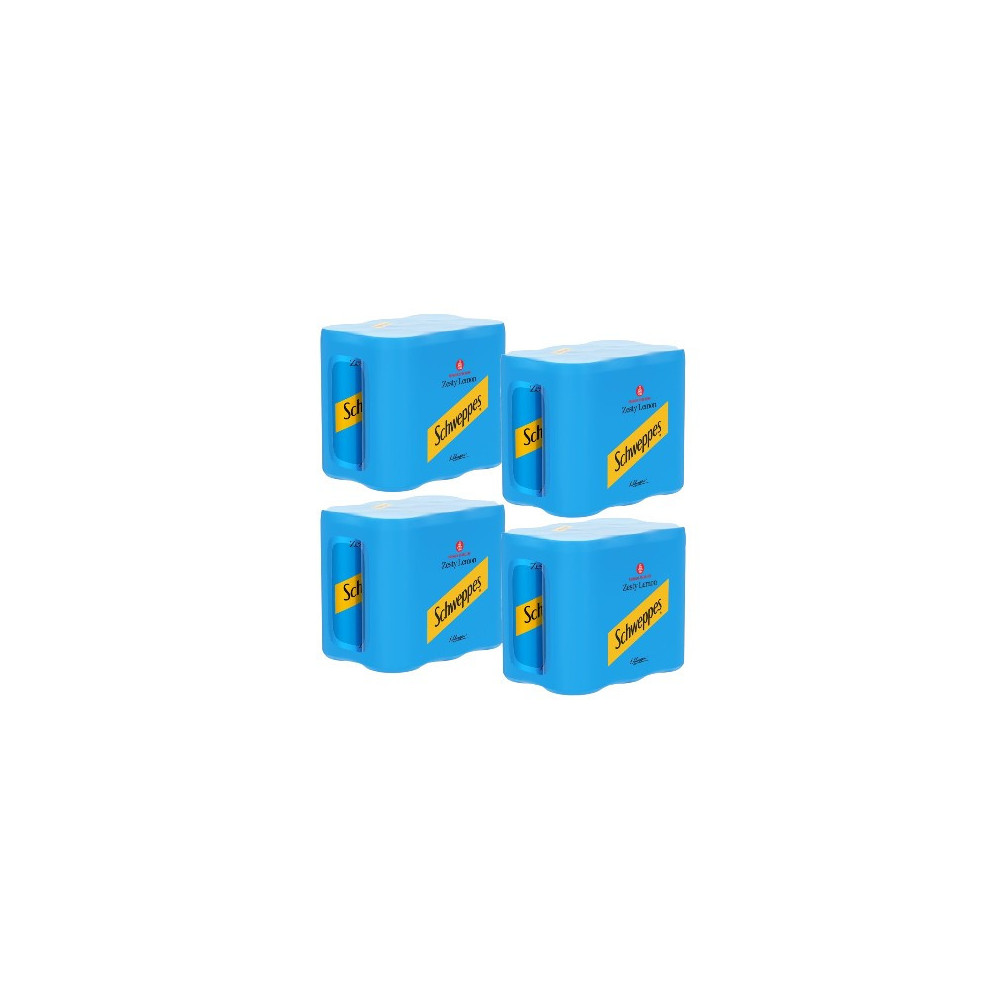 Schweppes Lemon Refreshing Cans 250 ml 24 Cartons