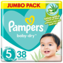 PAMPERS SAF S5 38 VP JNR 5'S