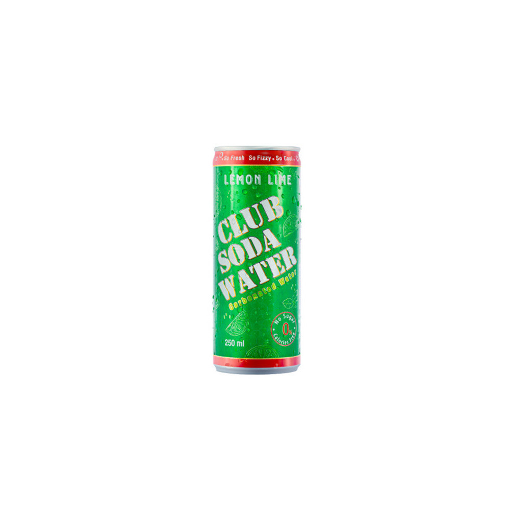Club Lime Soda 250 ml can