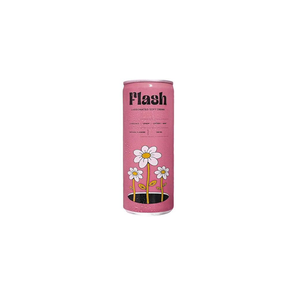 Flash Chamomile Lemon, Cherry & Mint Drink 250 Ml