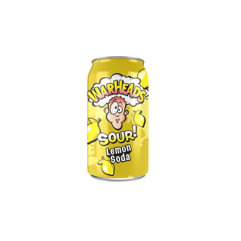 Warheads Sour Soda With Lemon 355m