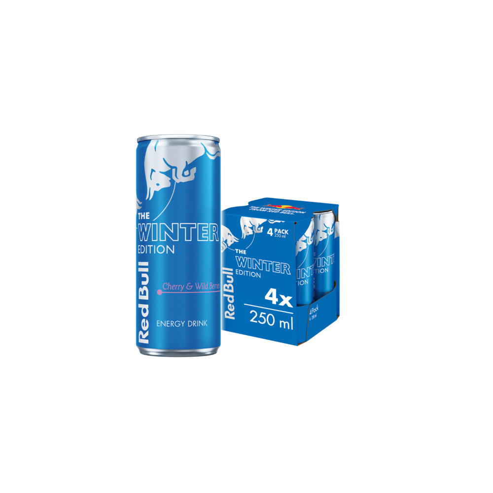 Red Bull Cranberry Energy Drink 250 Ml 4 Pieces