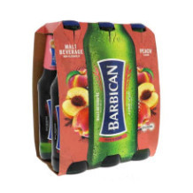 Barbican Peach Glass Malt Drink 330ml 6 Pieces