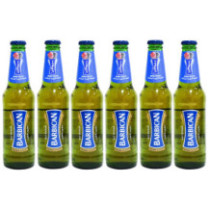 Barbican Berry Malt Drink 330 Ml Glass 6 Pieces