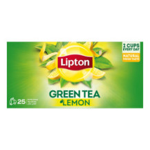 Lipton Lemon Green Tea 25 Bags