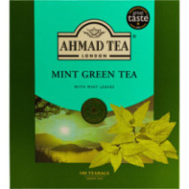Ahmad Tea Mint Greem Teabags, 100 Pieces