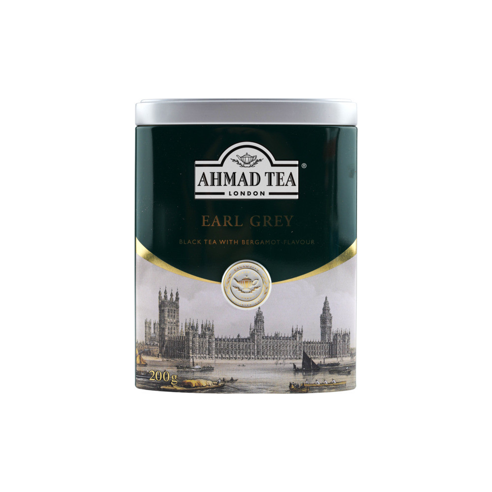 Ahmad Tea Earl Grey Aromatic Loose Tea, Ceylon Caddy 200g