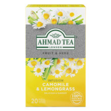 Ahmed Tea Chamomile and Lemon Grass 20 Envelopes