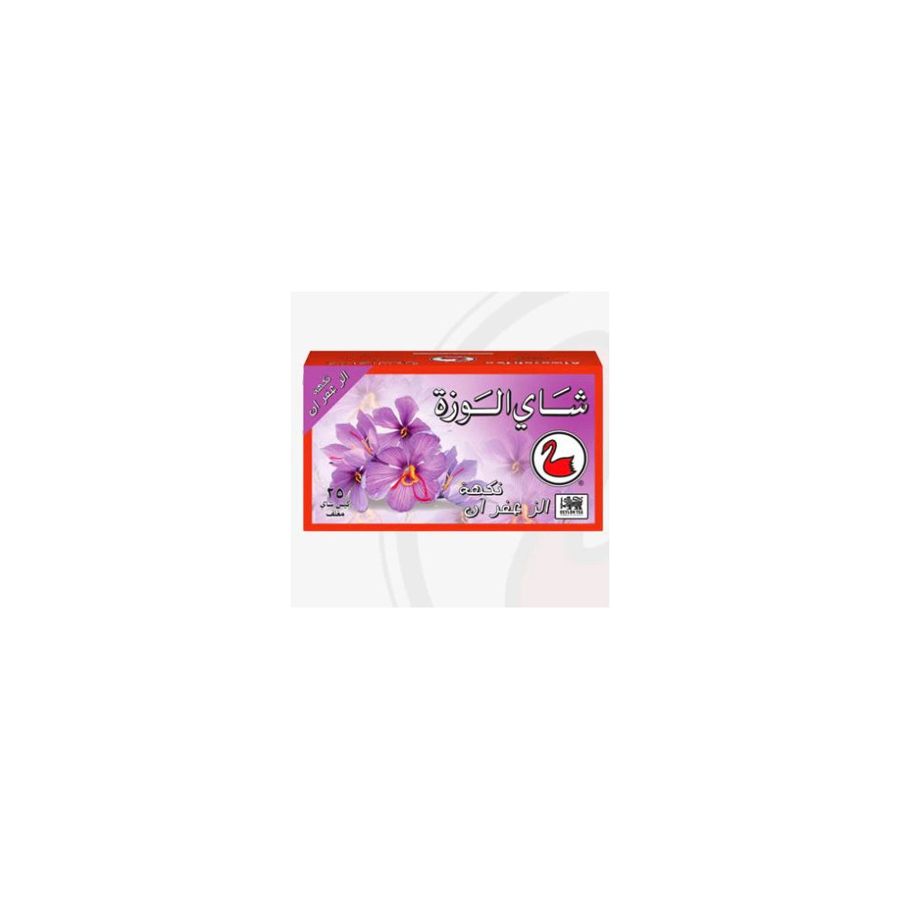 Al-Waza tea, 25 bags with saffron