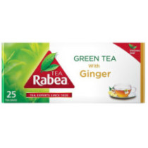 Rabee' Green Tea with Ginger 1.6 g 25 bags