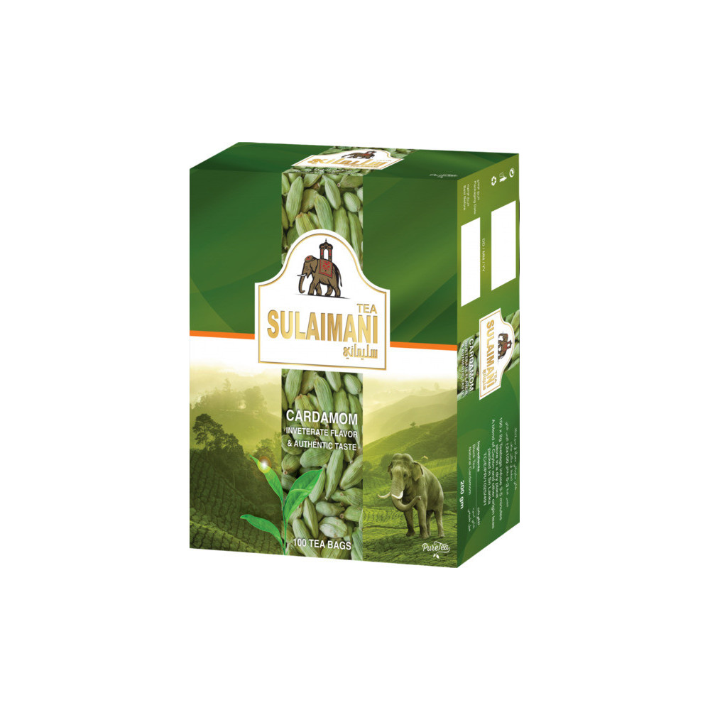 Suleimani tea with cardamom, 2 g, 100 bags