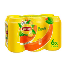 Lipton Ice Tea 320ml 6 Peach