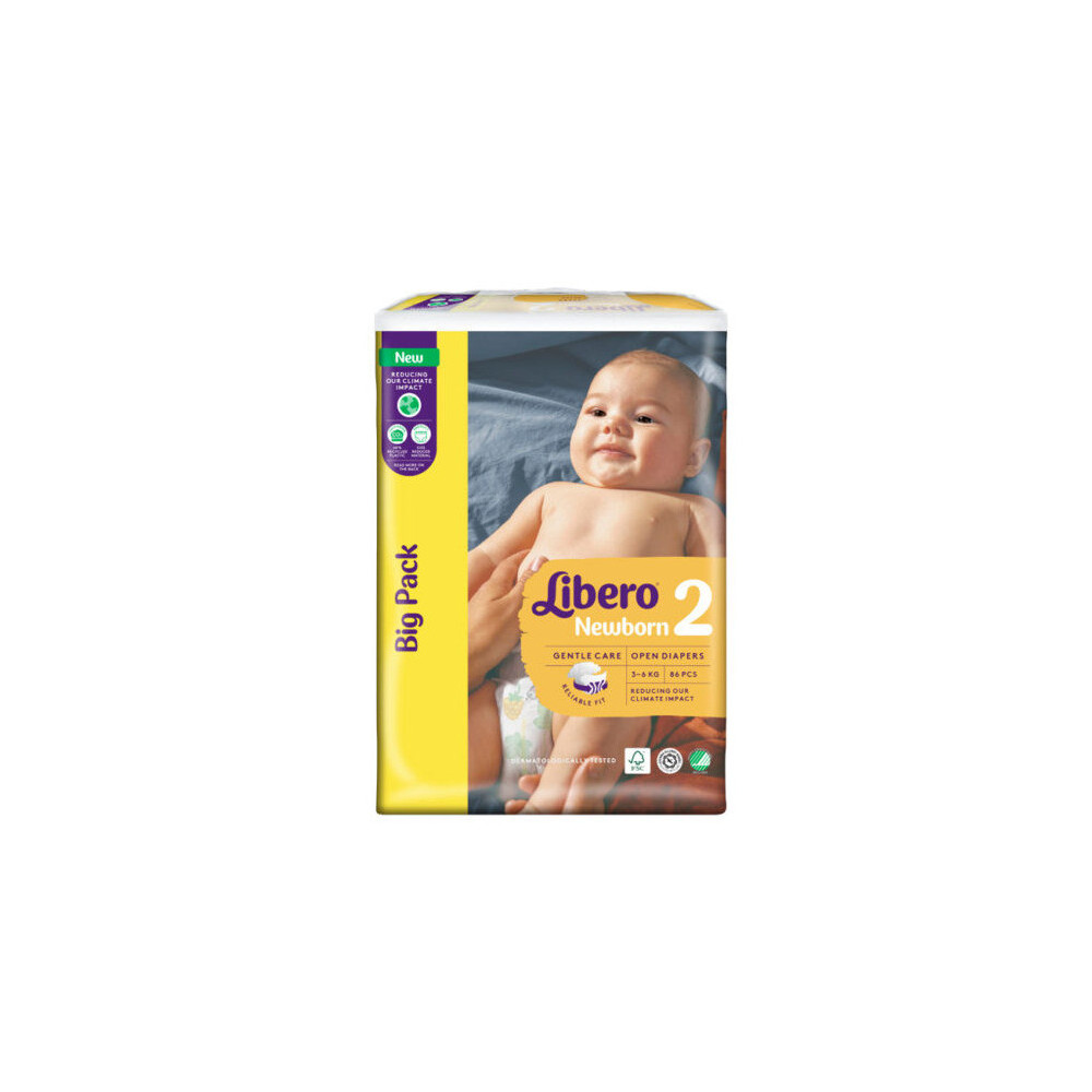 DIAPERS SIZE 2 (3 6 KG) 86 PIECES