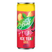 Almarai Ice Tea Leaf Peach & Hibiscus 240ml
